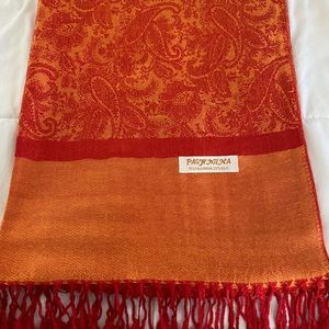 Red and Orange Scarf